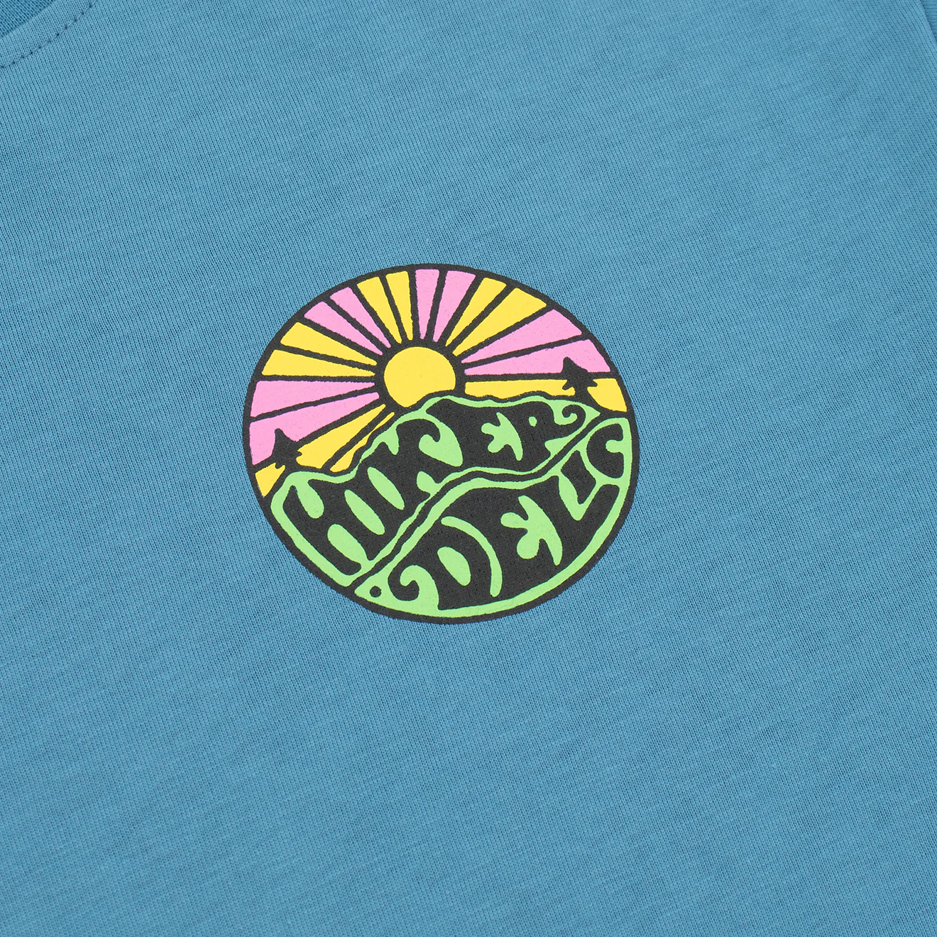 Hikerdelic Original Logo SS T-Shirt Hibiscus - Image 3