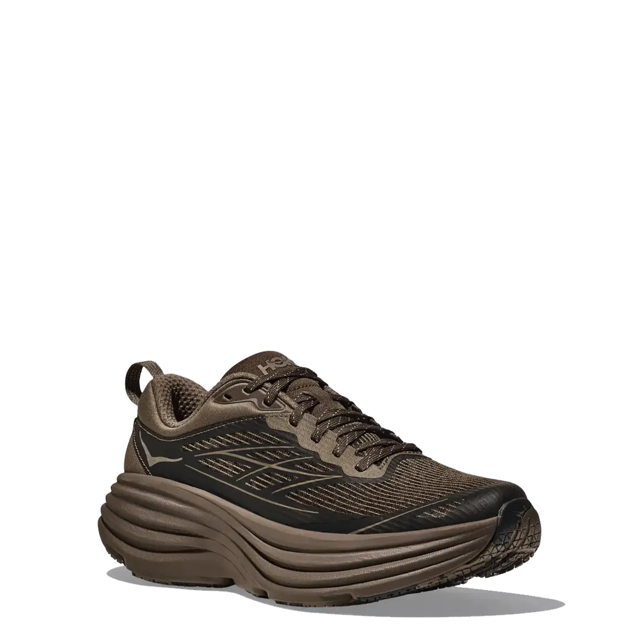Hoka Bondi 8 TS Caged Trainer Umber / Deep Umber - Image 4