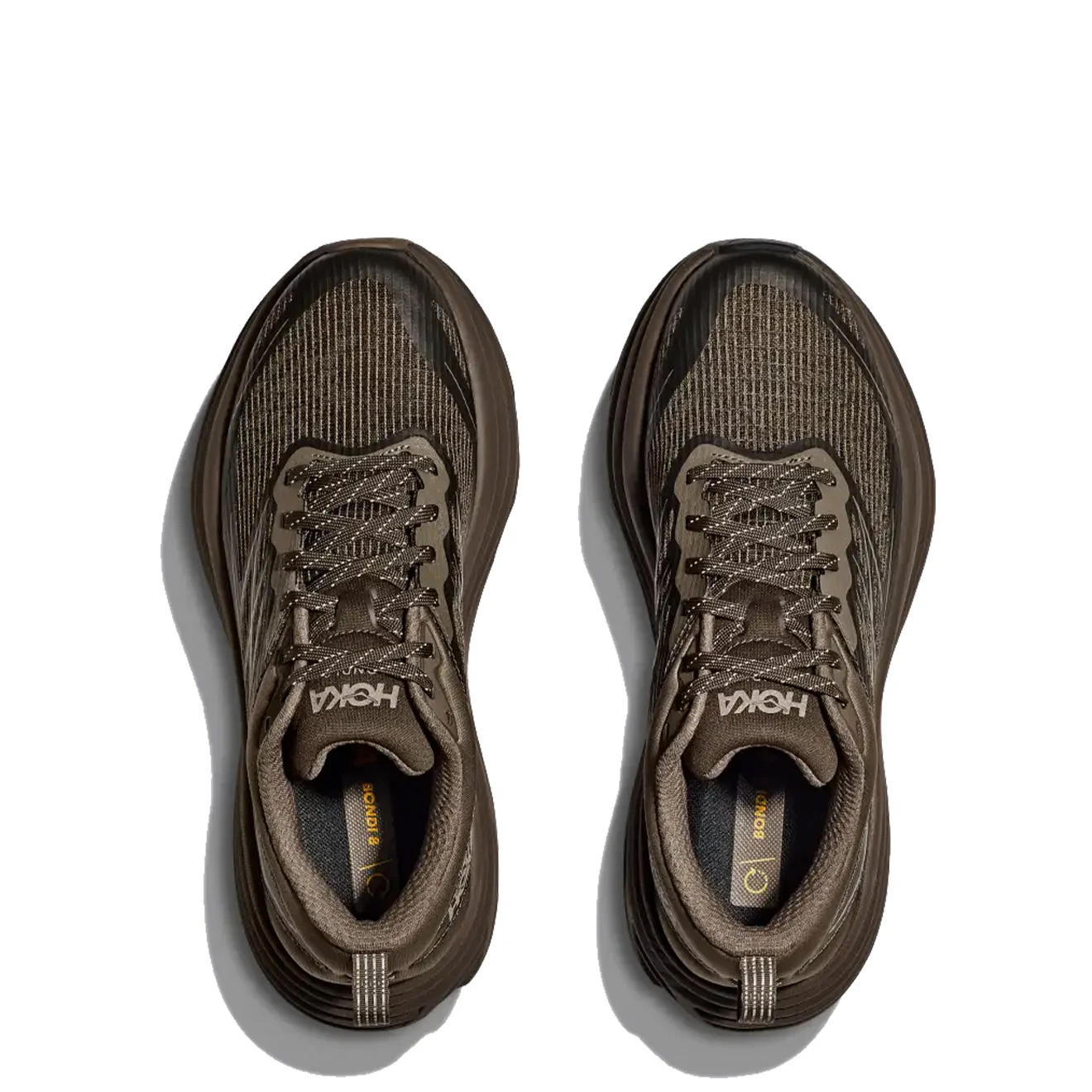 Hoka Bondi 8 TS Caged Trainer Umber / Deep Umber - Image 8