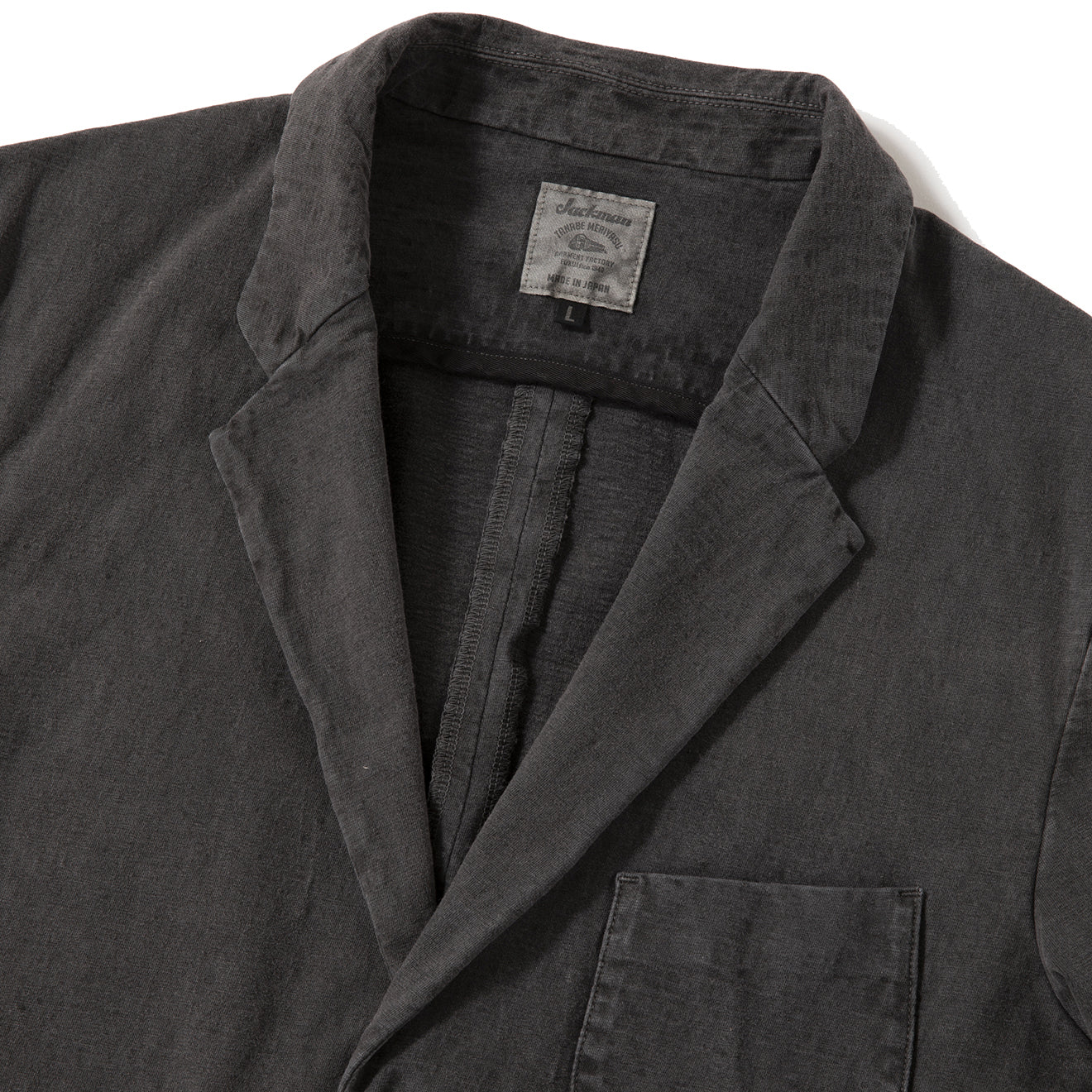 Jackman Stretch Jacket Fade Black - Image 3