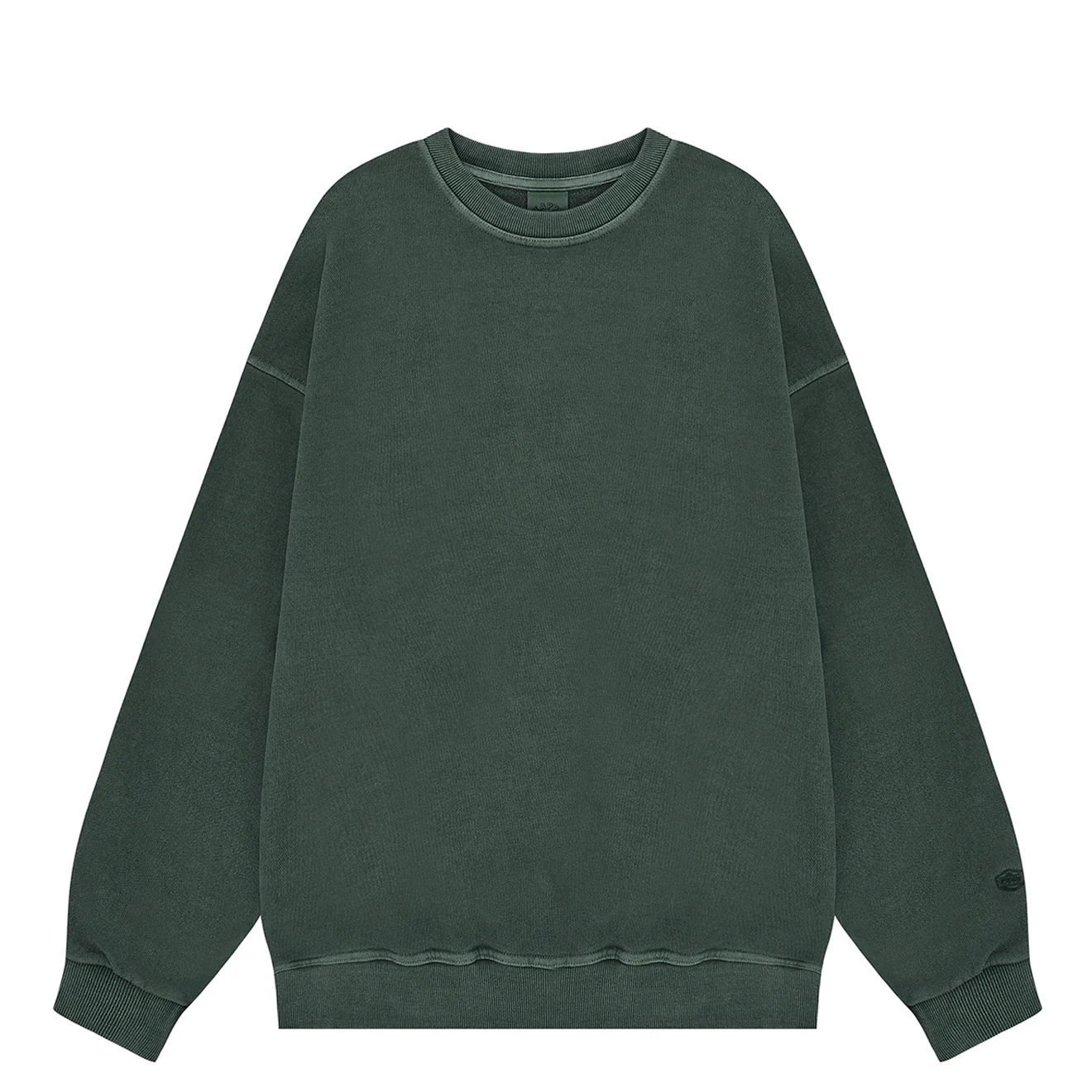 Kappy Pigment Sweat Shirt Deep Green