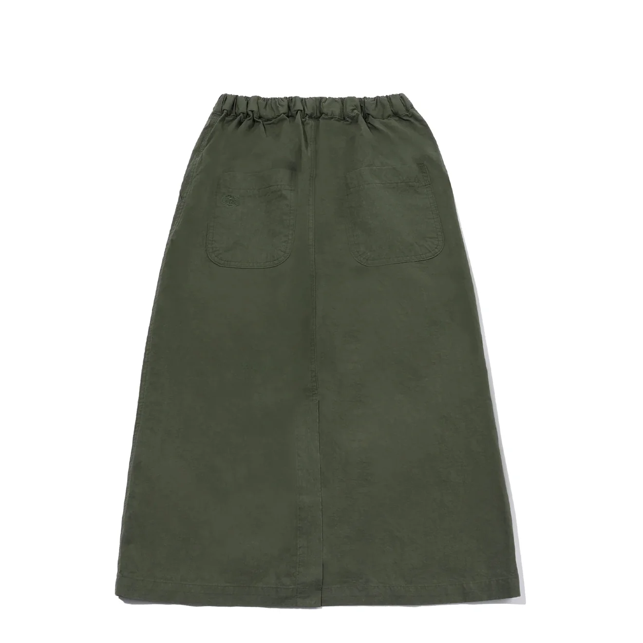 Kappy Womens Cotton Fatigue Skirt Khaki - Image 2