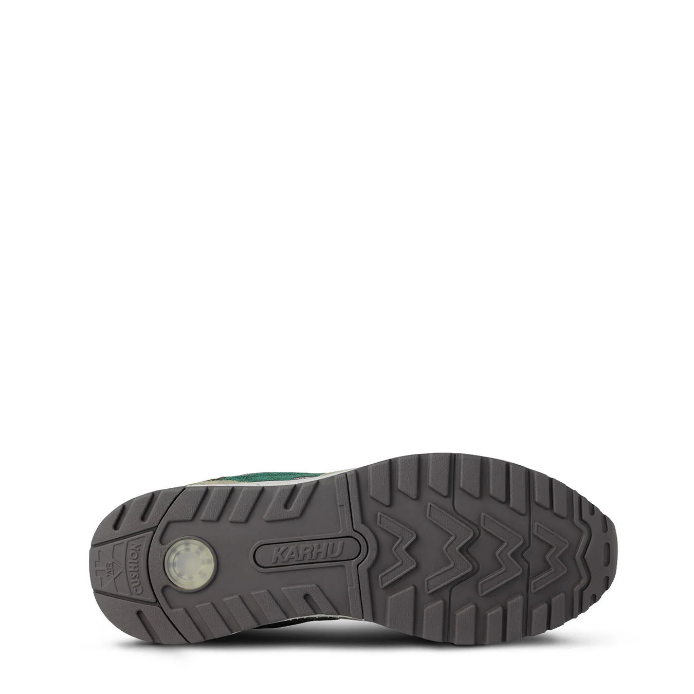 Karhu Womens Legacy 96 Trainer Abbey Stone / Rain Forest - Image 2