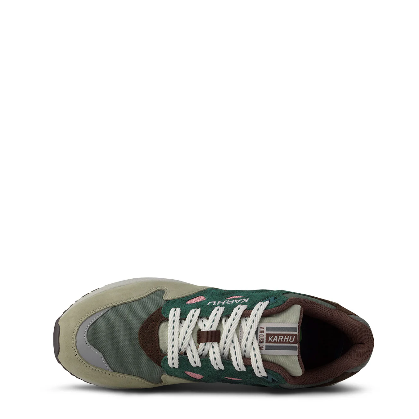 Karhu Womens Legacy 96 Trainer Abbey Stone / Rain Forest - Image 3