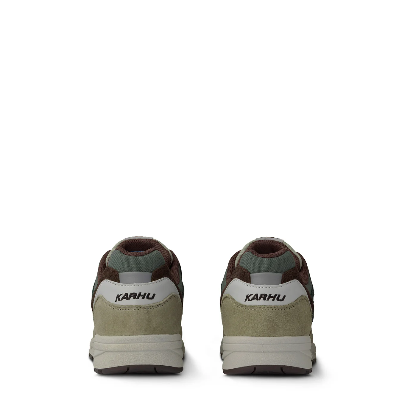 Karhu Womens Legacy 96 Trainer Abbey Stone / Rain Forest - Image 4
