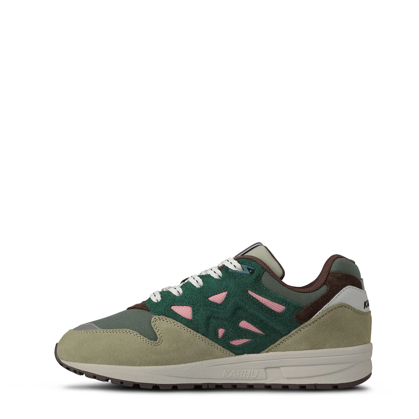 Karhu Womens Legacy 96 Trainer Abbey Stone / Rain Forest - Image 5