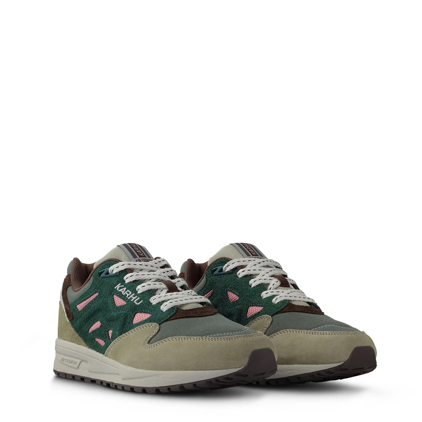 Karhu Womens Legacy 96 Trainer Abbey Stone / Rain Forest - Image 6