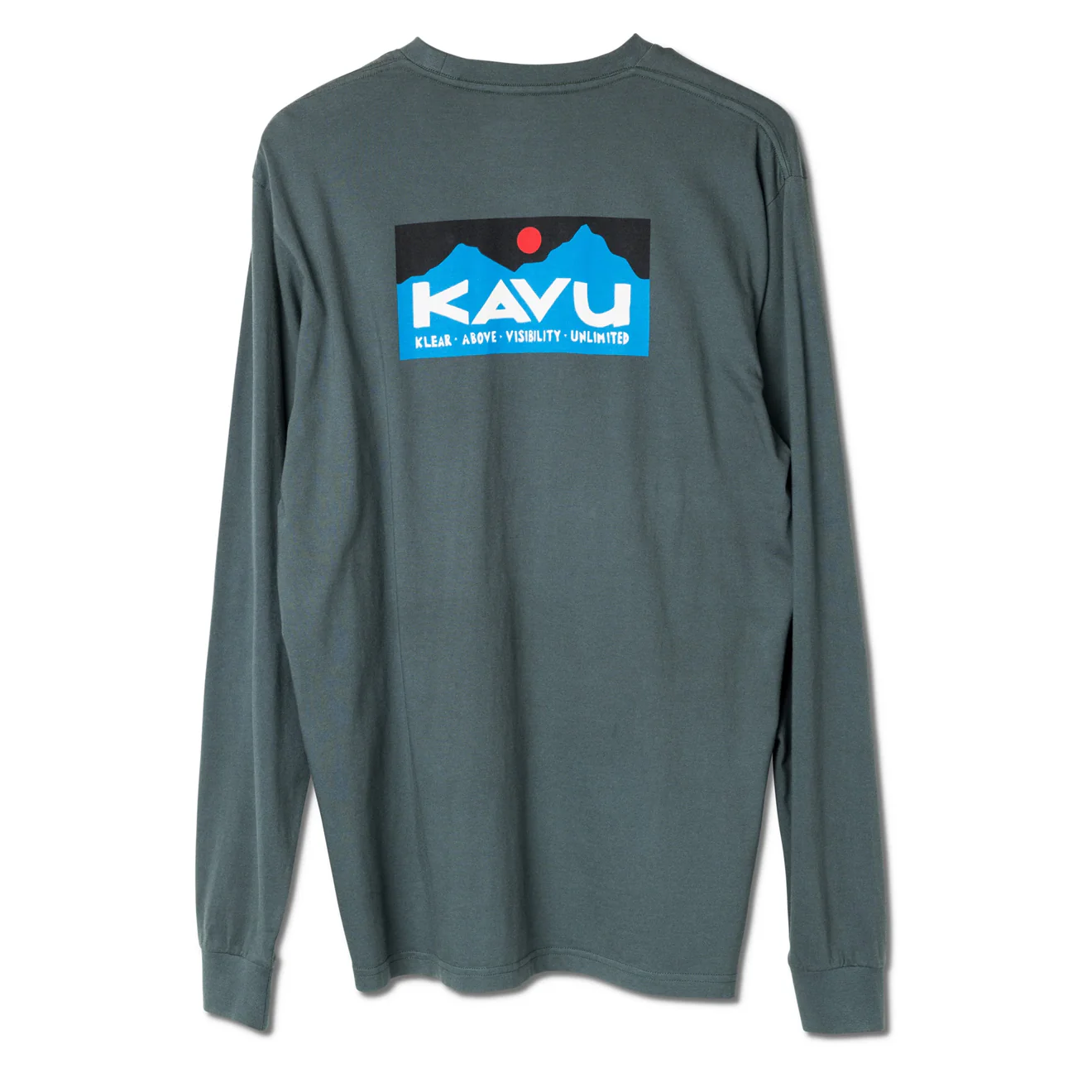 Kavu LS Etch Art L/S Tee Green Gables - Image 2