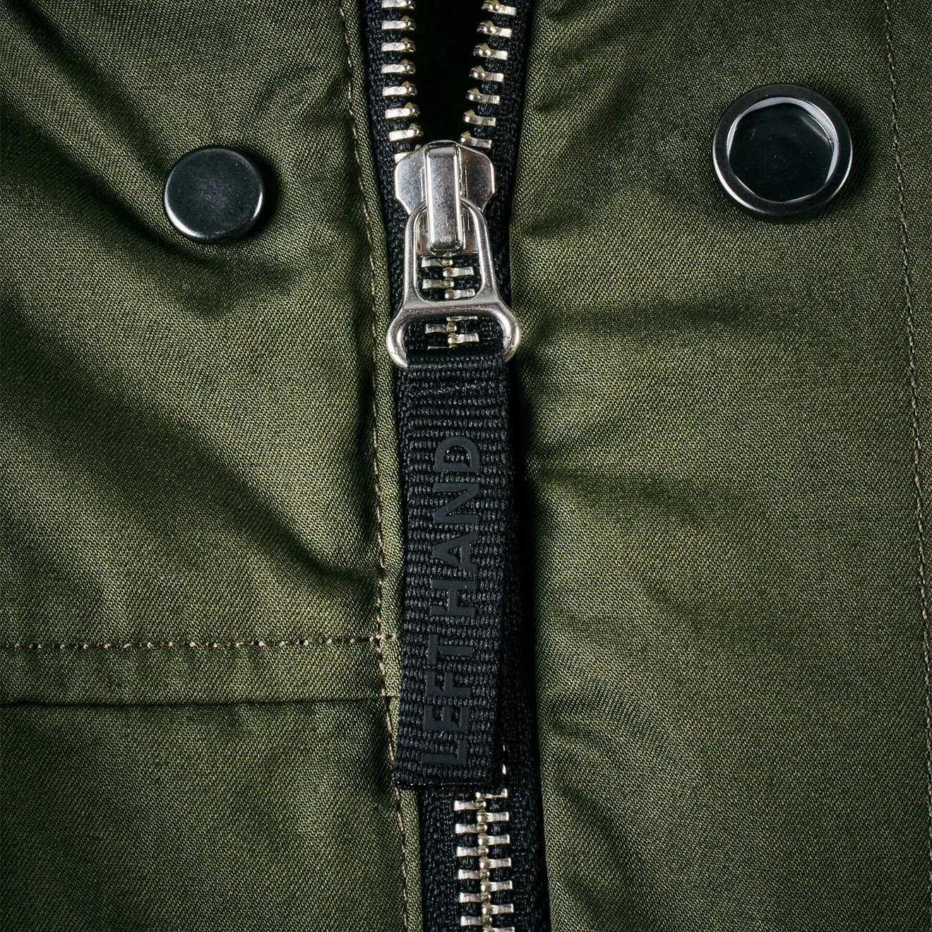 Left Hand Figna Field Jacket Olive - Image 4