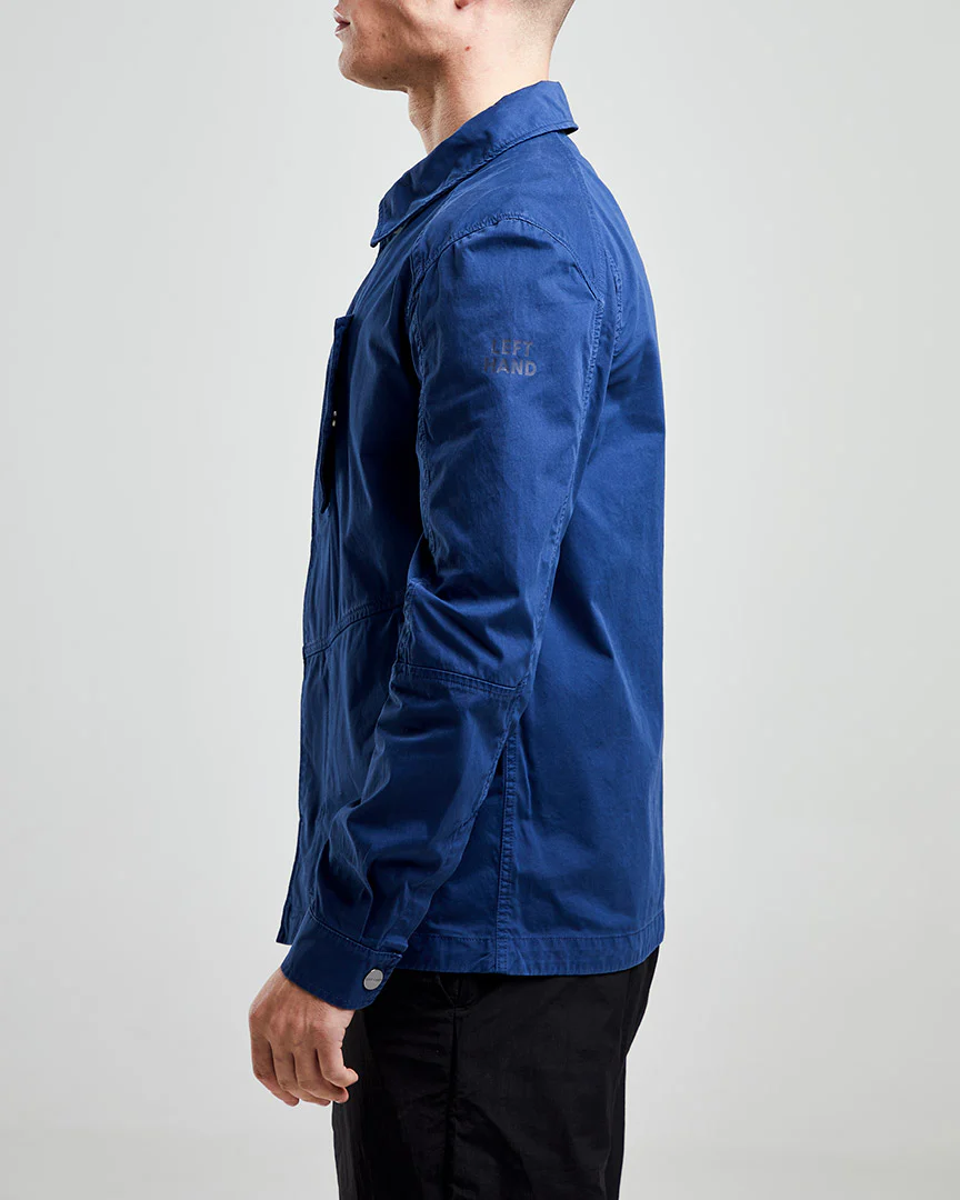 Left Hand Sesia Overshirt Navy - Image 4