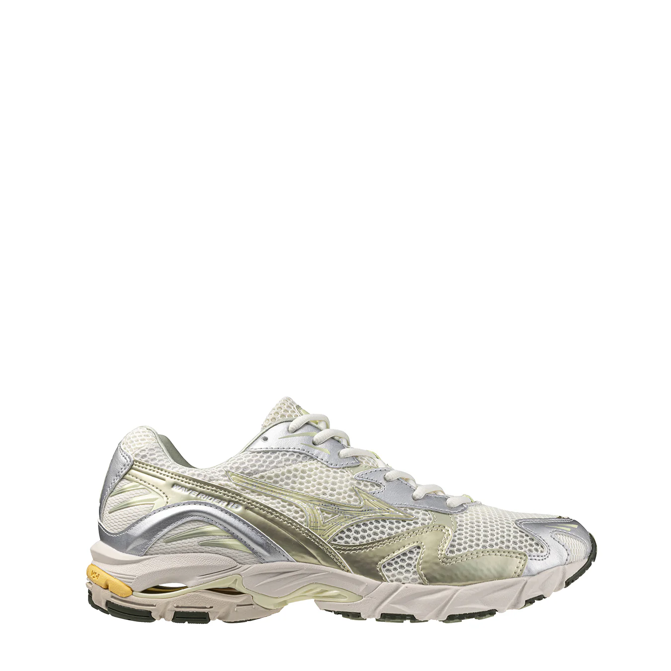 Mizuno Womens Wave Rider 10 Trainer Snow White / White Jade / Desert Sage