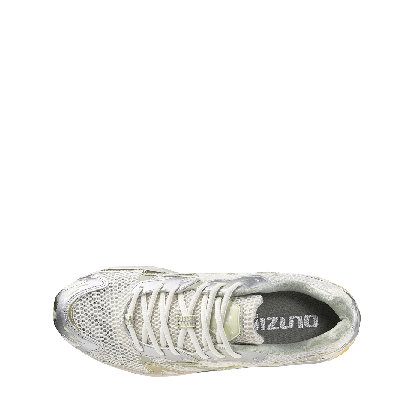 Mizuno Womens Wave Rider 10 Trainer Snow White / White Jade / Desert Sage - Image 5