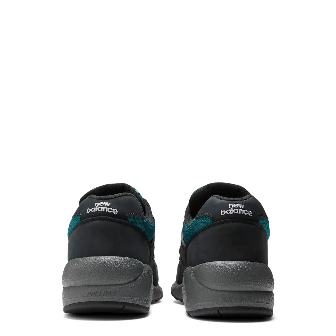 New Balance 580 Trainers Black / Vintage Teal / Magnet - Image 3