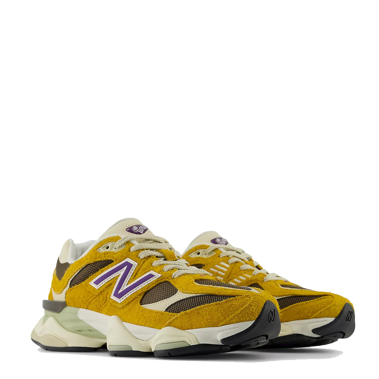 New Balance 9060 Trainer Butterscotch / Dark Mushroom - Image 5