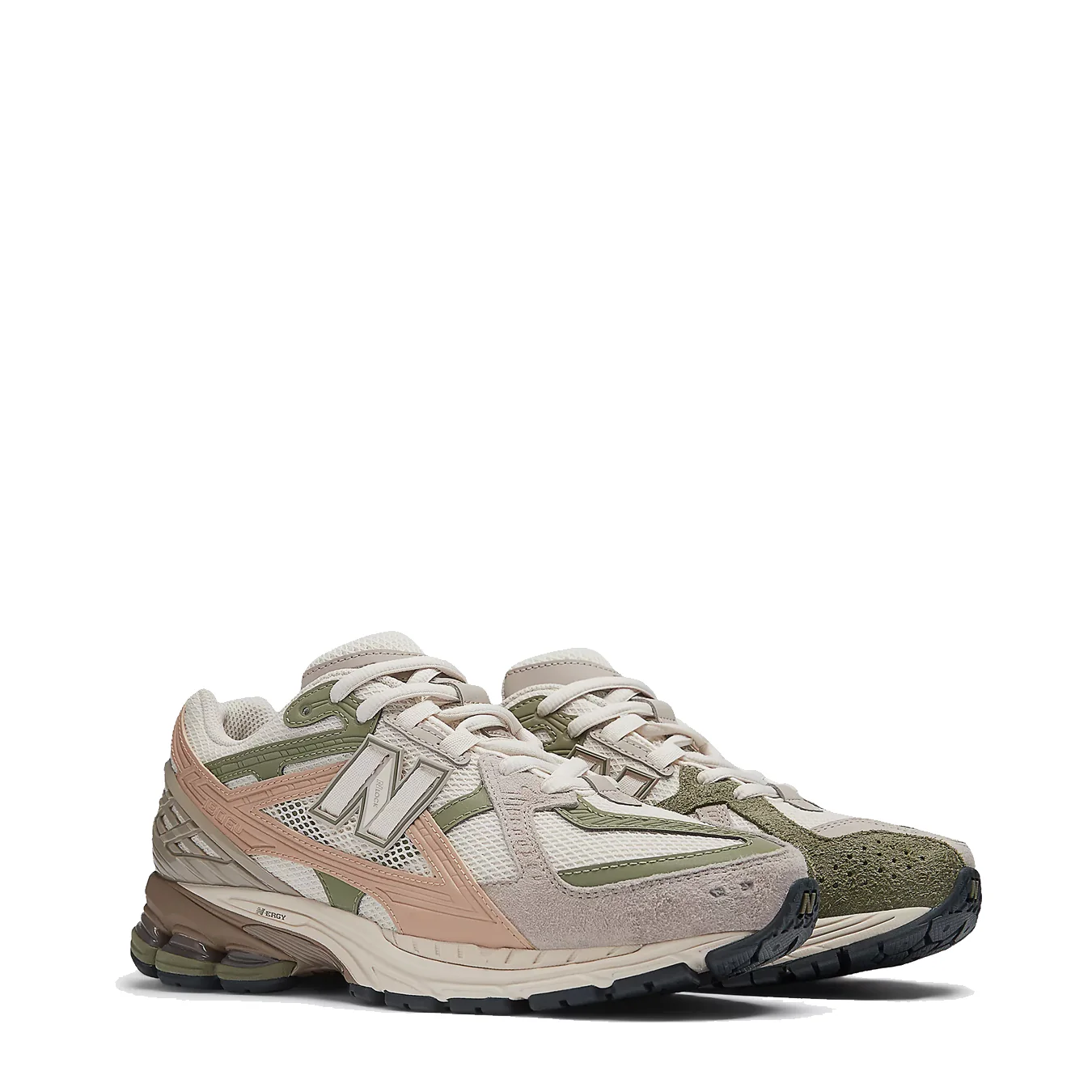 New Balance Womens 1906 Utility Trainer Linen / Dark Olivine / Flat Taupe - Image 3