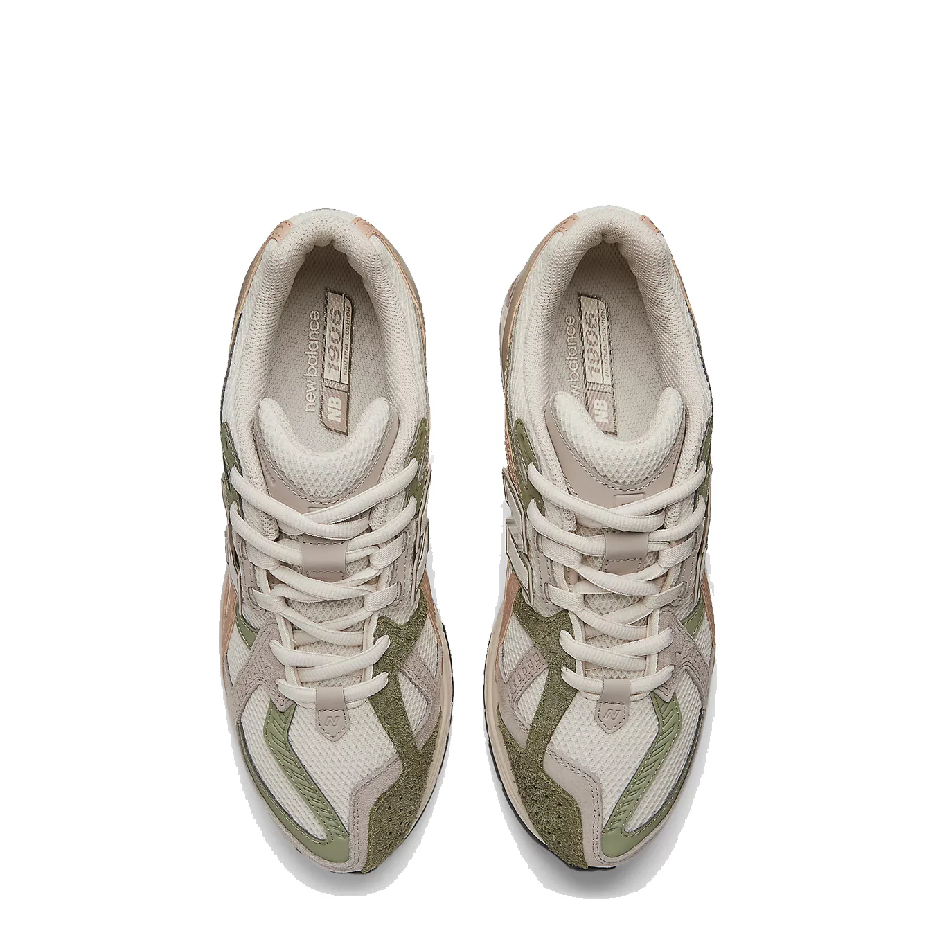 New Balance Womens 1906 Utility Trainer Linen / Dark Olivine / Flat Taupe - Image 5