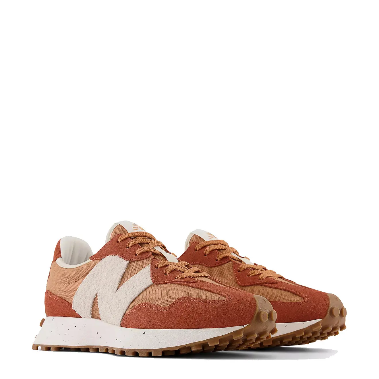 New Balance Womens 327 Trainers Mahogany / Sepia - Image 5