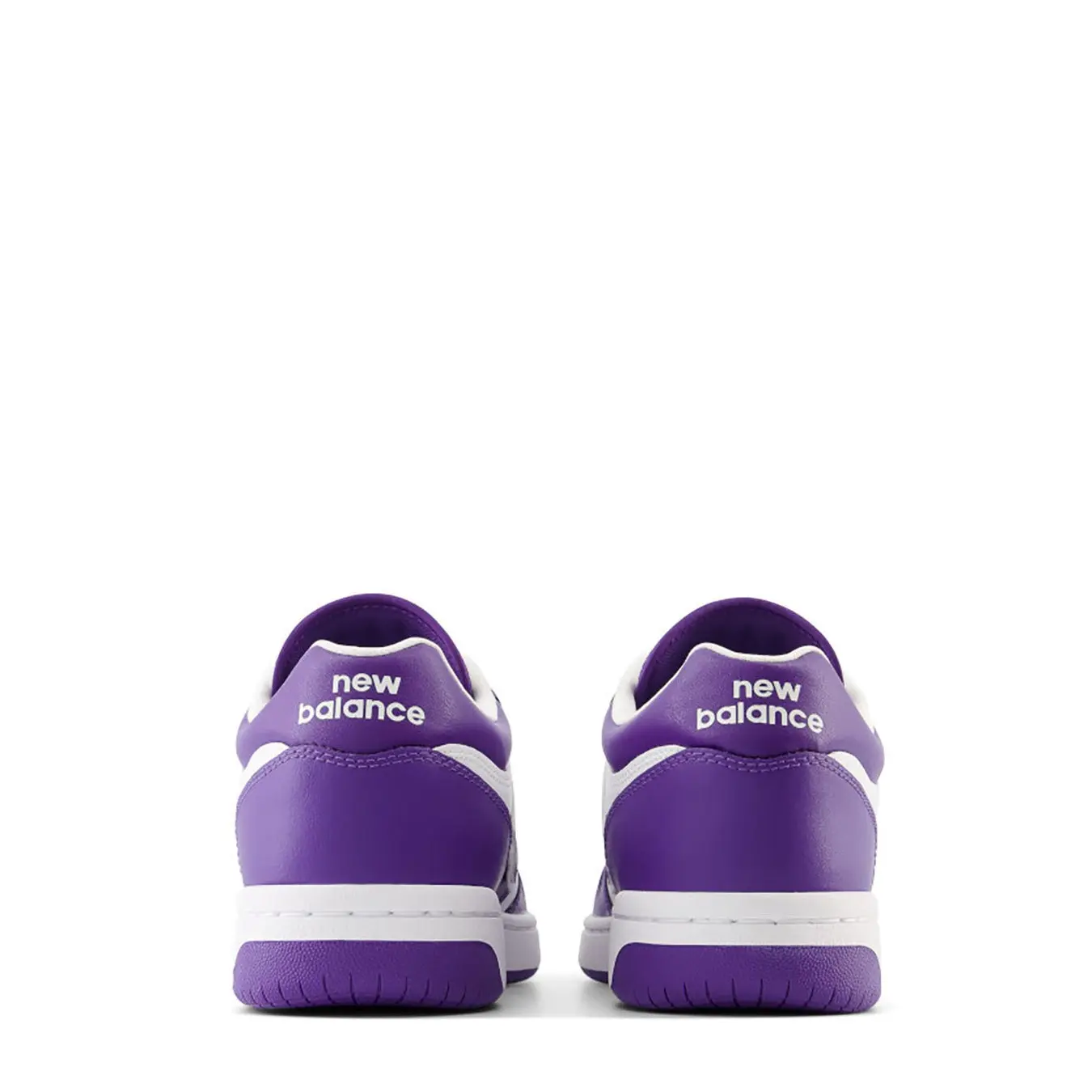 New Balance Womens 480 Trainers White / Prism Purple - Image 3