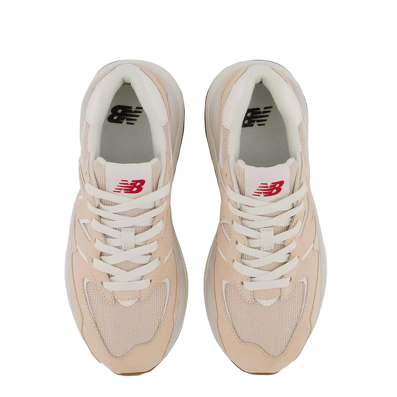 New Balance Womens 57/40 Trainers Vintage Rose / Sea Salt - Image 4
