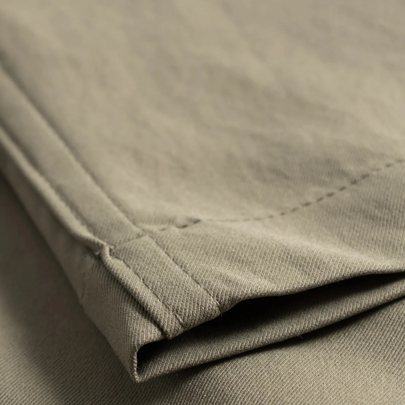 Norse Projects Ezra Relaxed Solotex Twill Trouser Sediment Green - Image 4