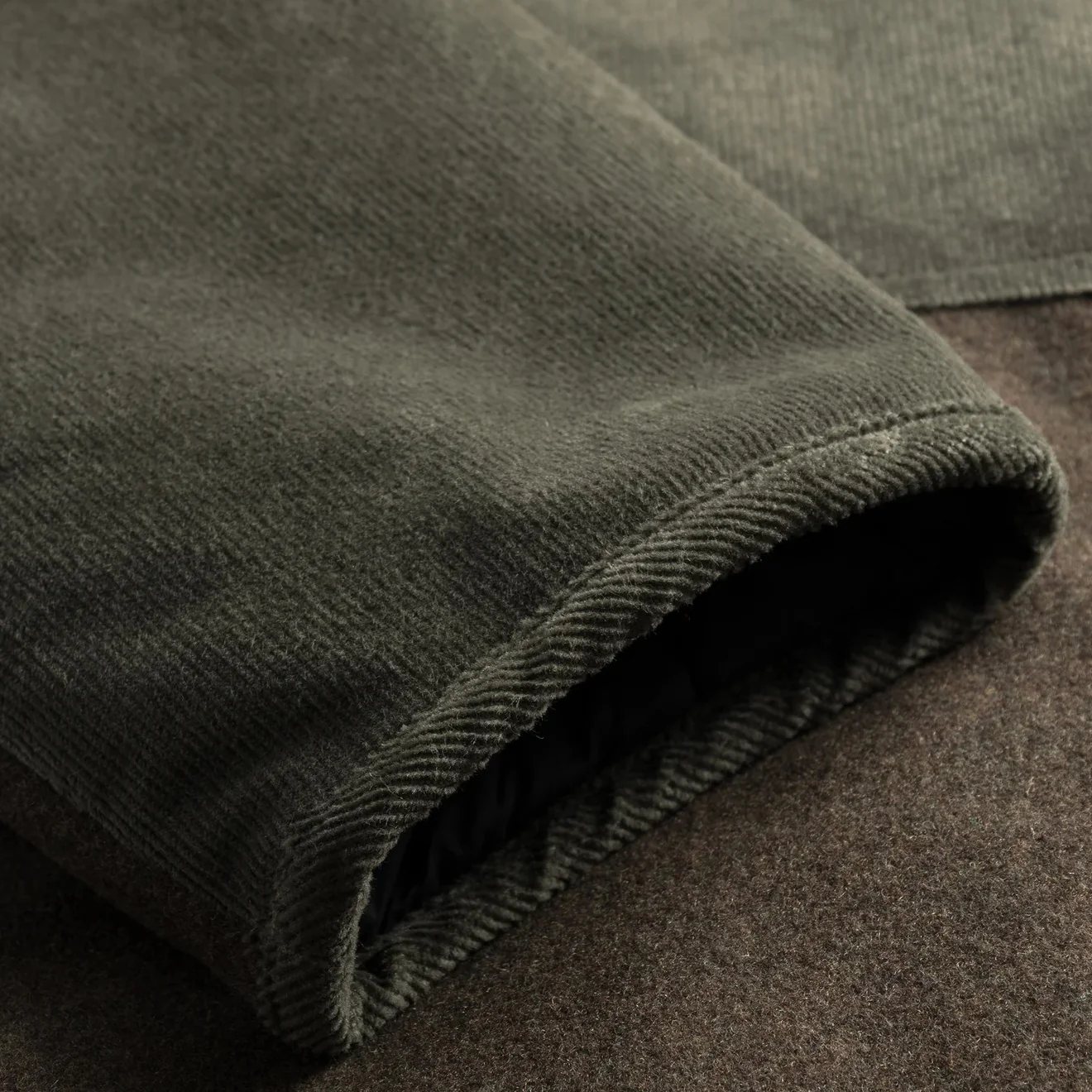 Norse Projects Hakon Solotex Jacket Corduroy Ivy Green - Image 4