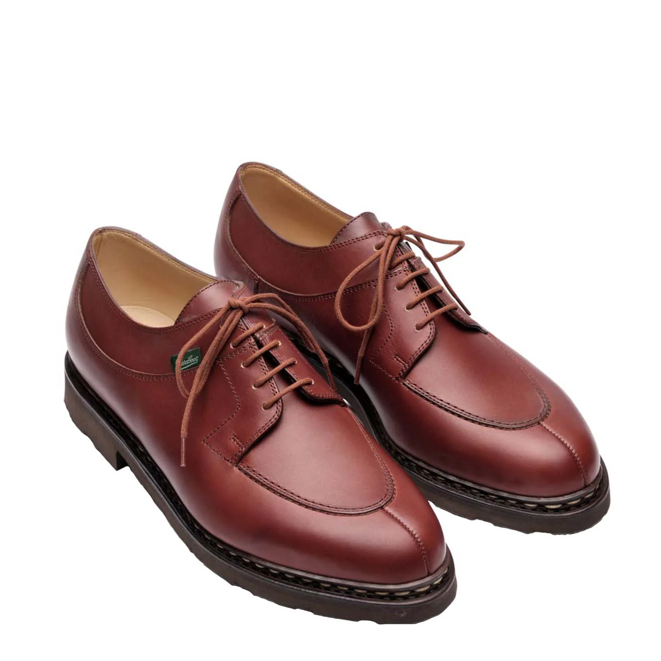 Paraboot Avignon Shoe Smooth Leather Marron - Image 3