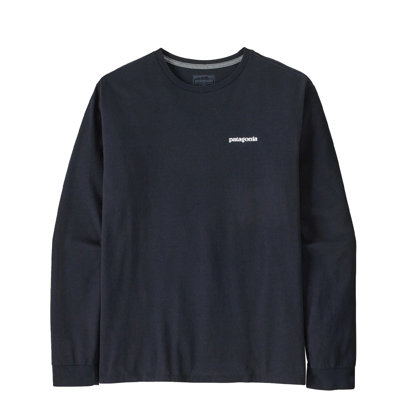 Patagonia L/S P-6 Logo Responsibili-Tee New Navy