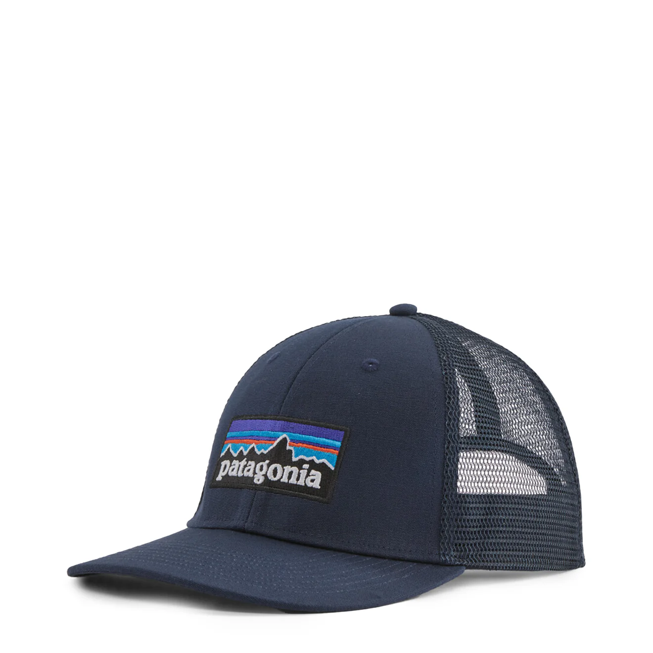 Patagonia P-6 Logo LoPro Trucker Hat New Navy
