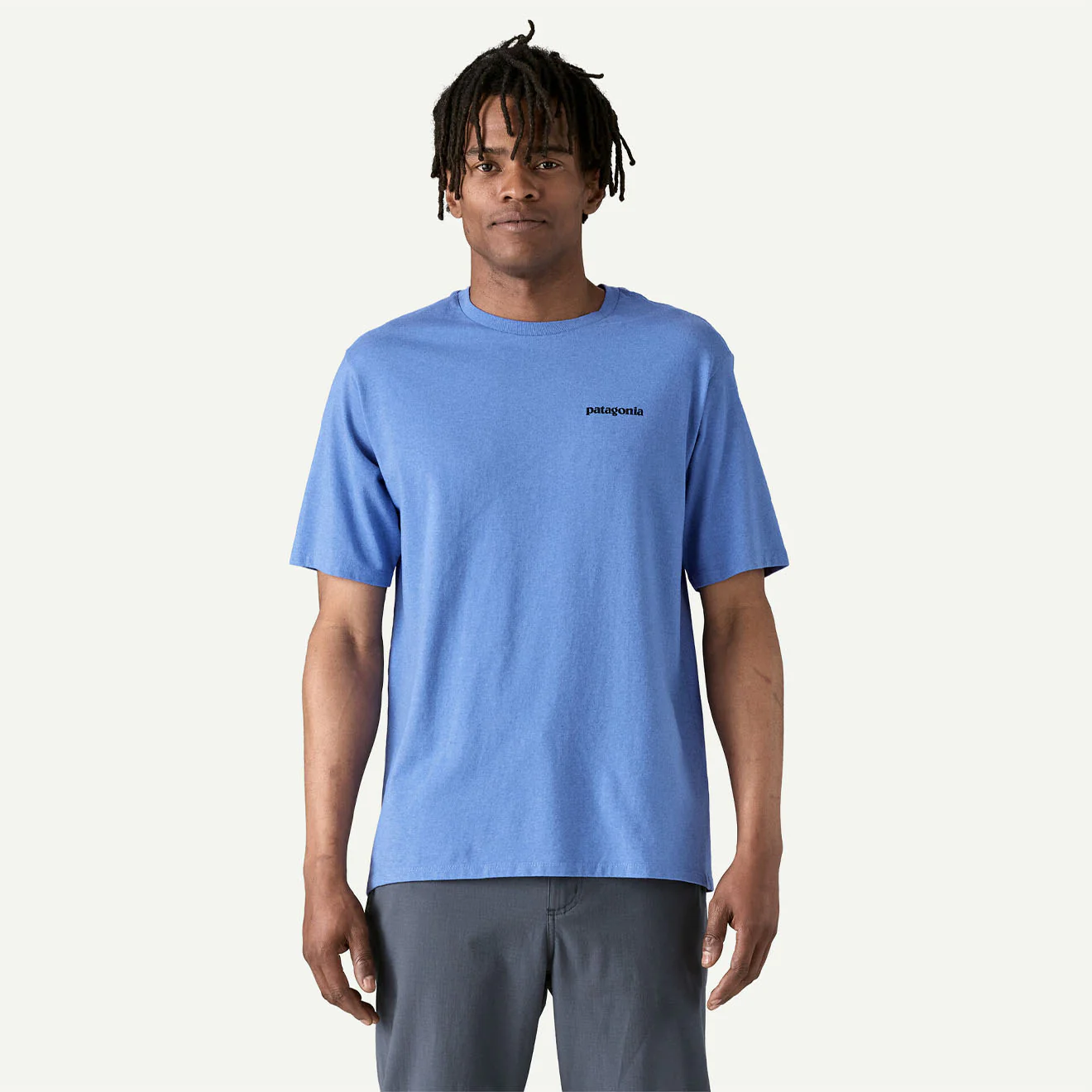 Patagonia P-6 Logo Responsibili-Tee Abundant Blue - Image 3