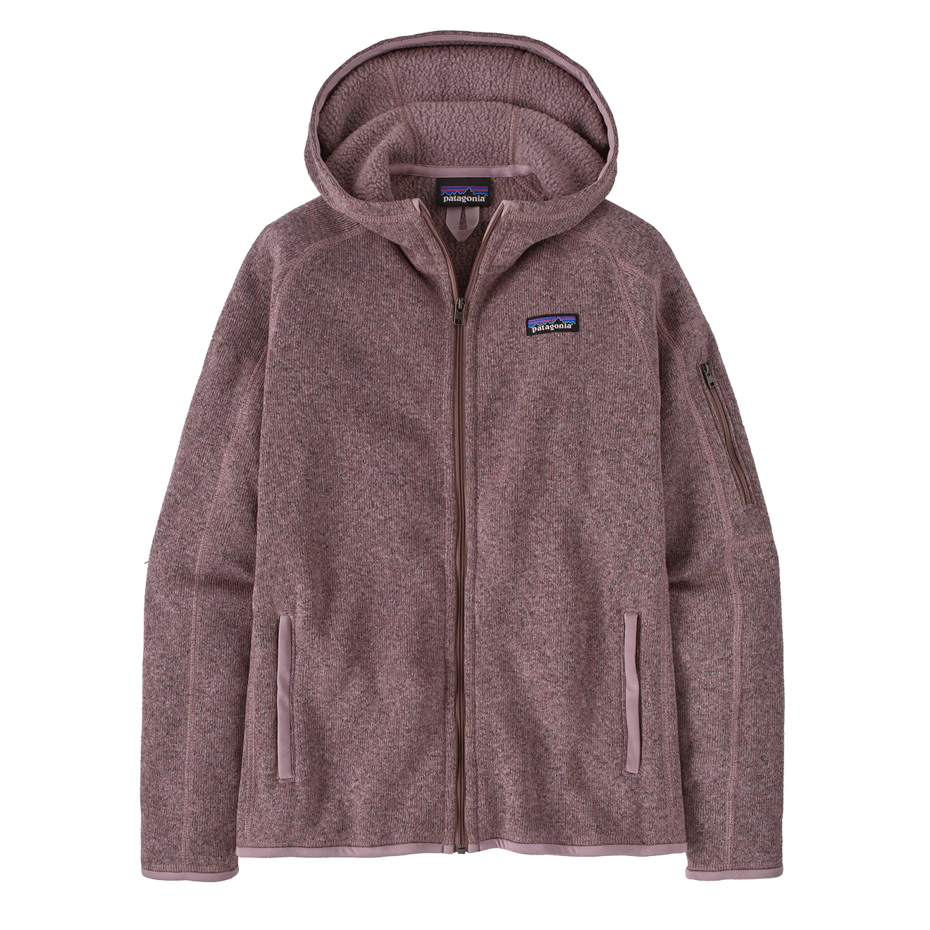 Patagonia Womens Better Sweater Hoody Stormy Mauve