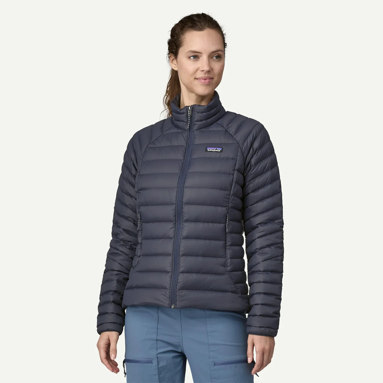 Patagonia Womens Down Sweater Smolder Blue - Image 2