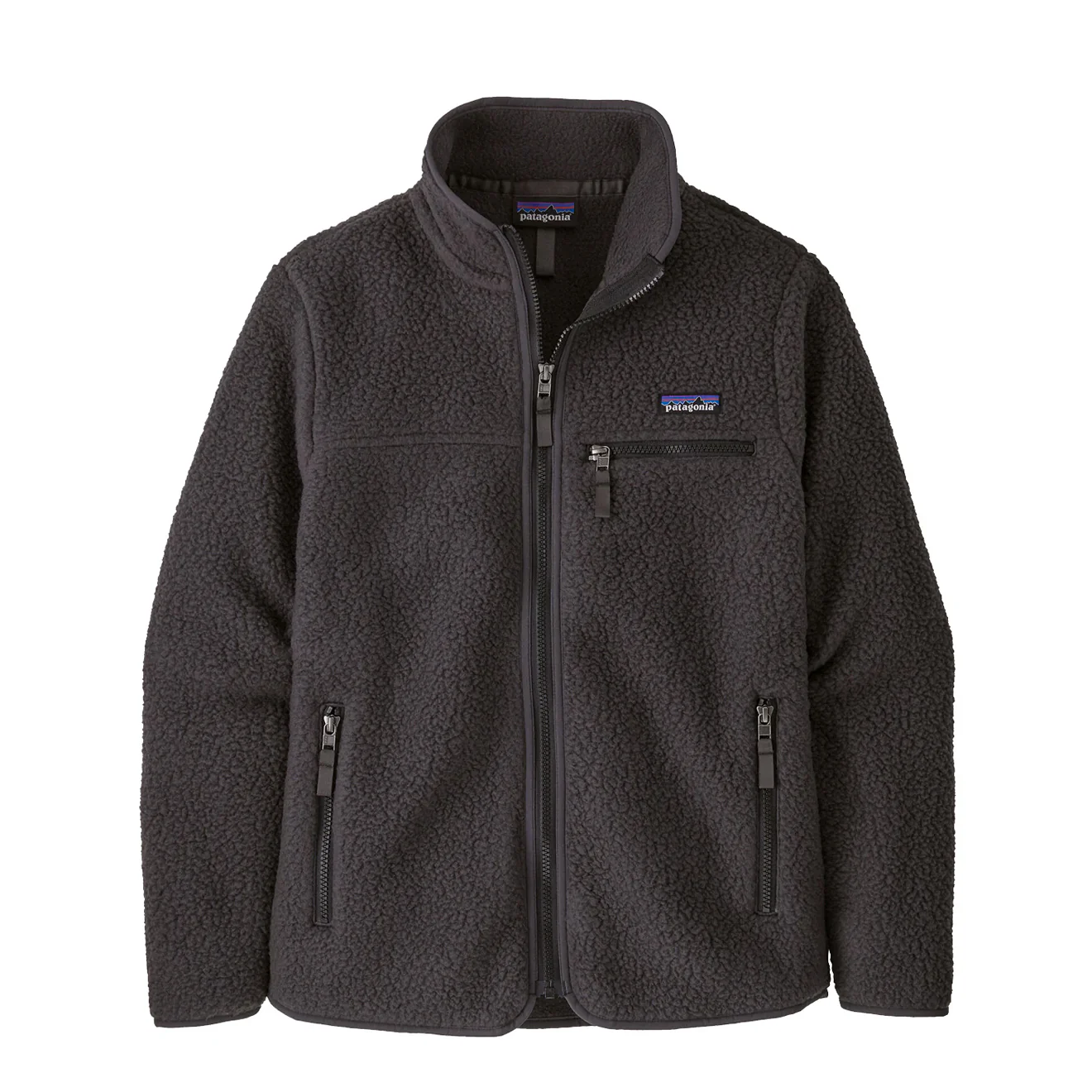 Patagonia Womens Retro Pile Jacket Ink Black