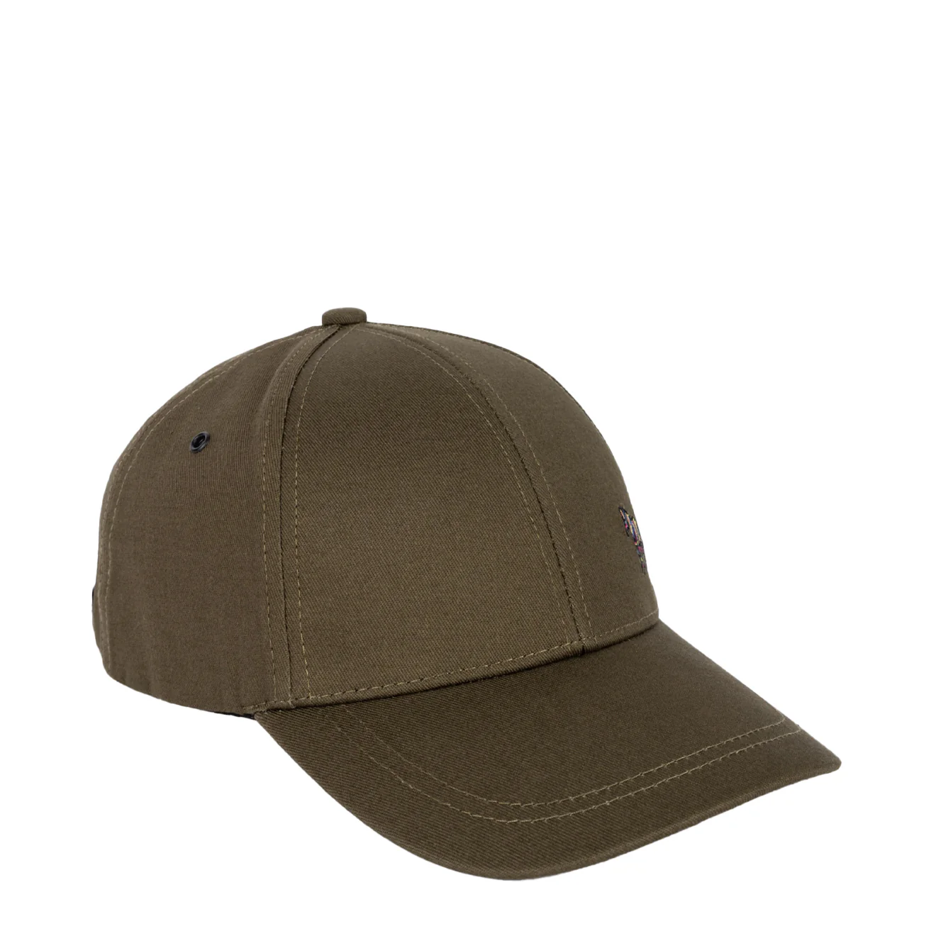 Paul Smith Zebra Logo Baseball Cap Olive Green - Image 4