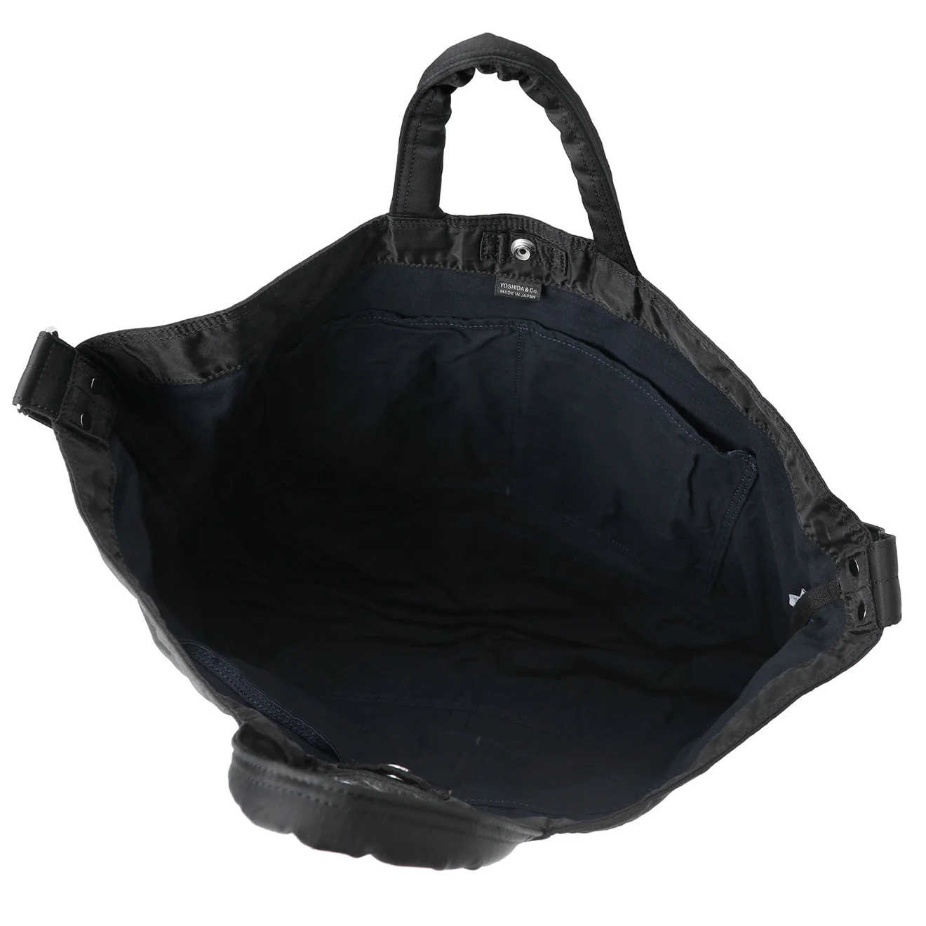 Porter-Yoshida and Co Mile 2Way Tote Bag Black - Image 5