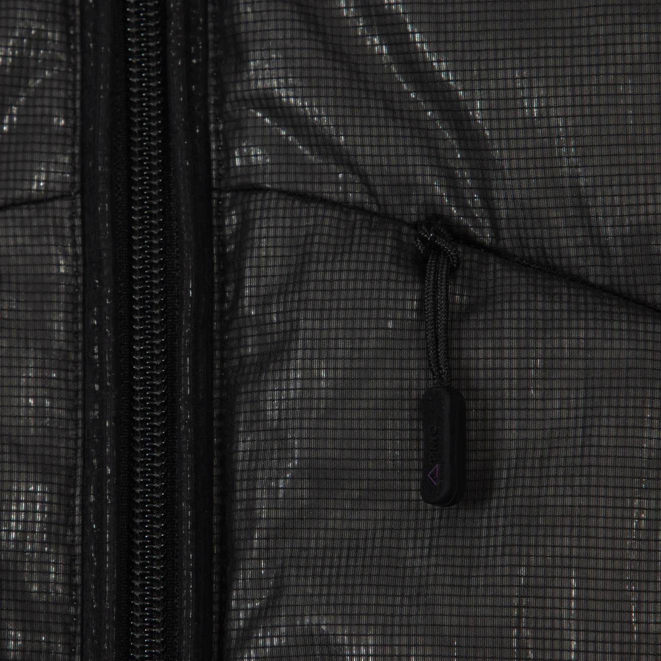 Purple Mountain Observatory Shield Puffer Barnacle Mesh Black - Image 5