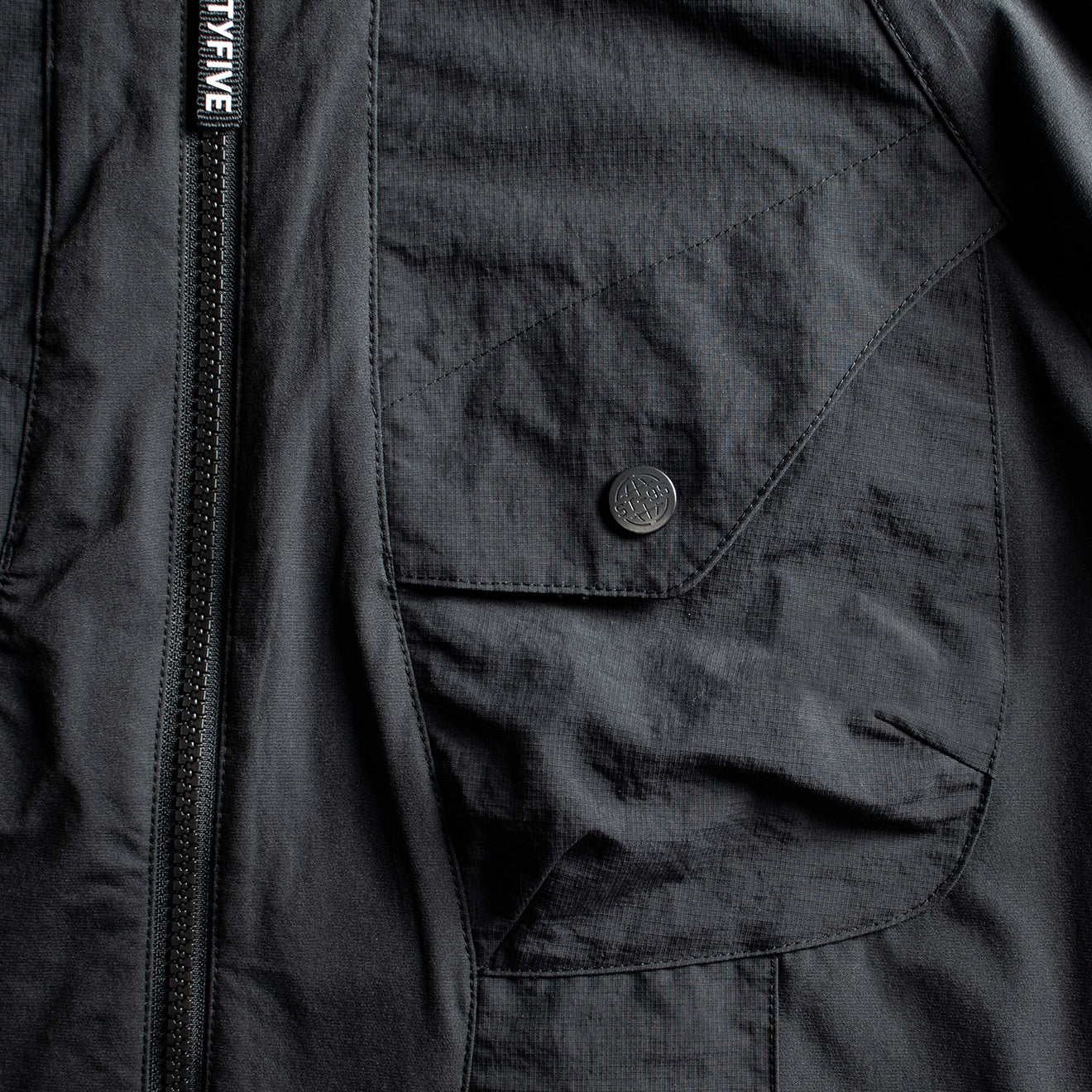 ST95 Cavor Utility Jacket Black - Image 3