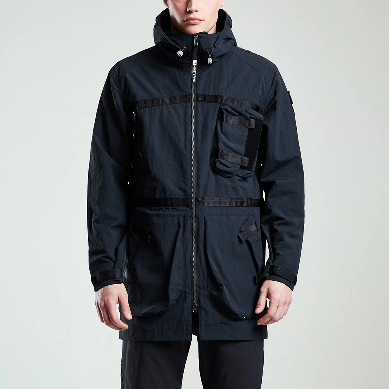 ST95 Geo Parka Black - Image 3