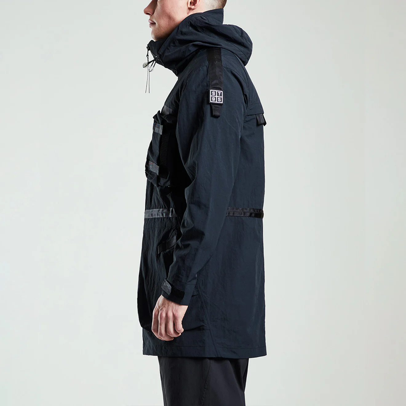 ST95 Geo Parka Black - Image 4