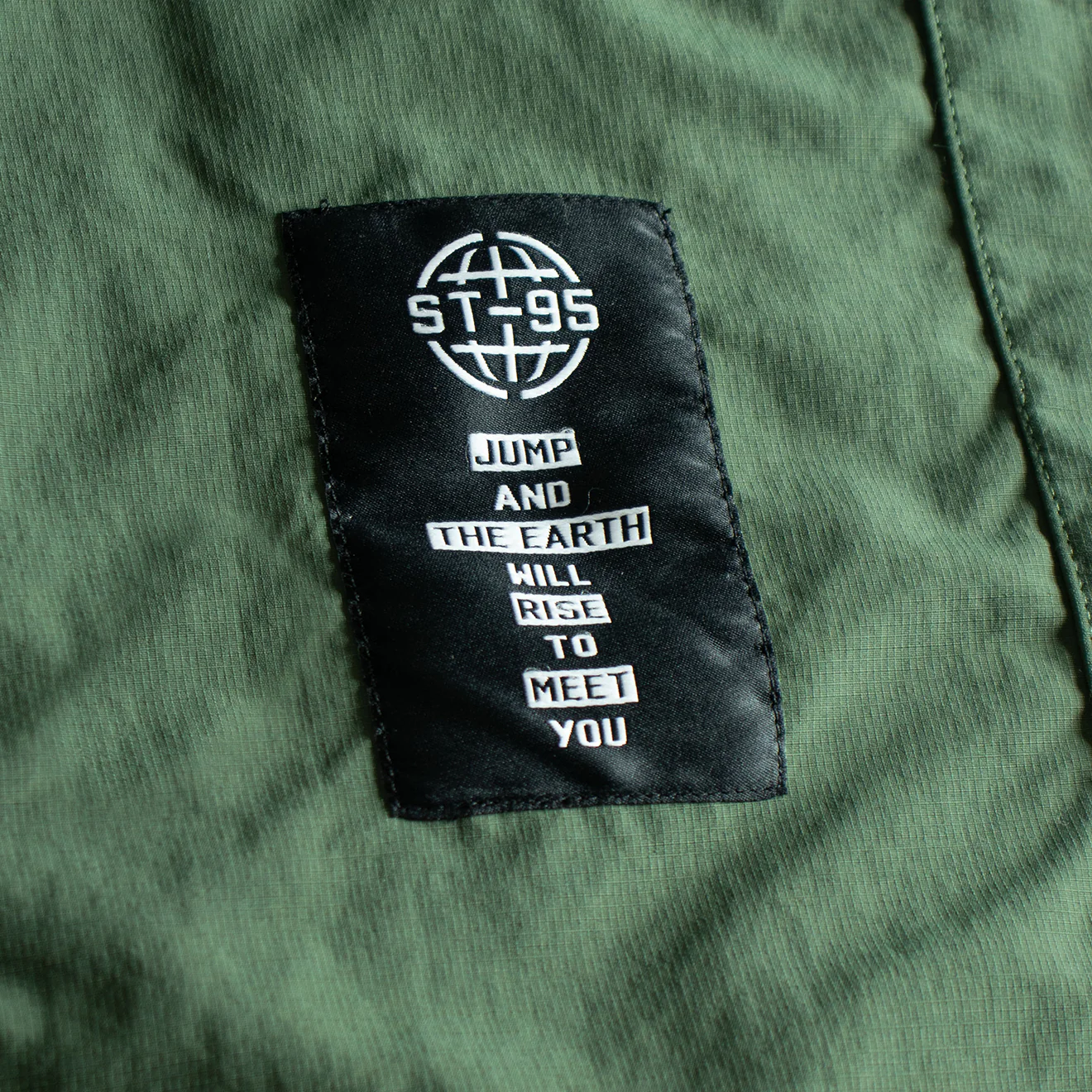 ST95 Sforza Overshirt Dark Green - Image 5