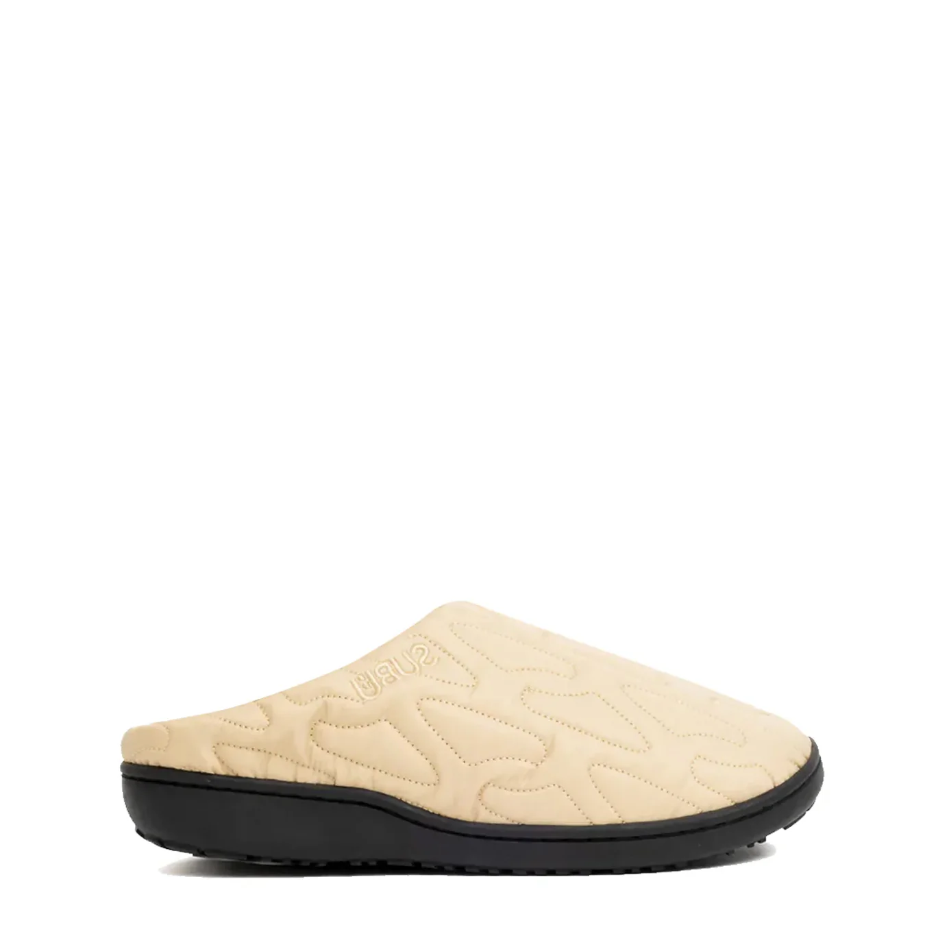 Subu Womens Outline Slipper Beige