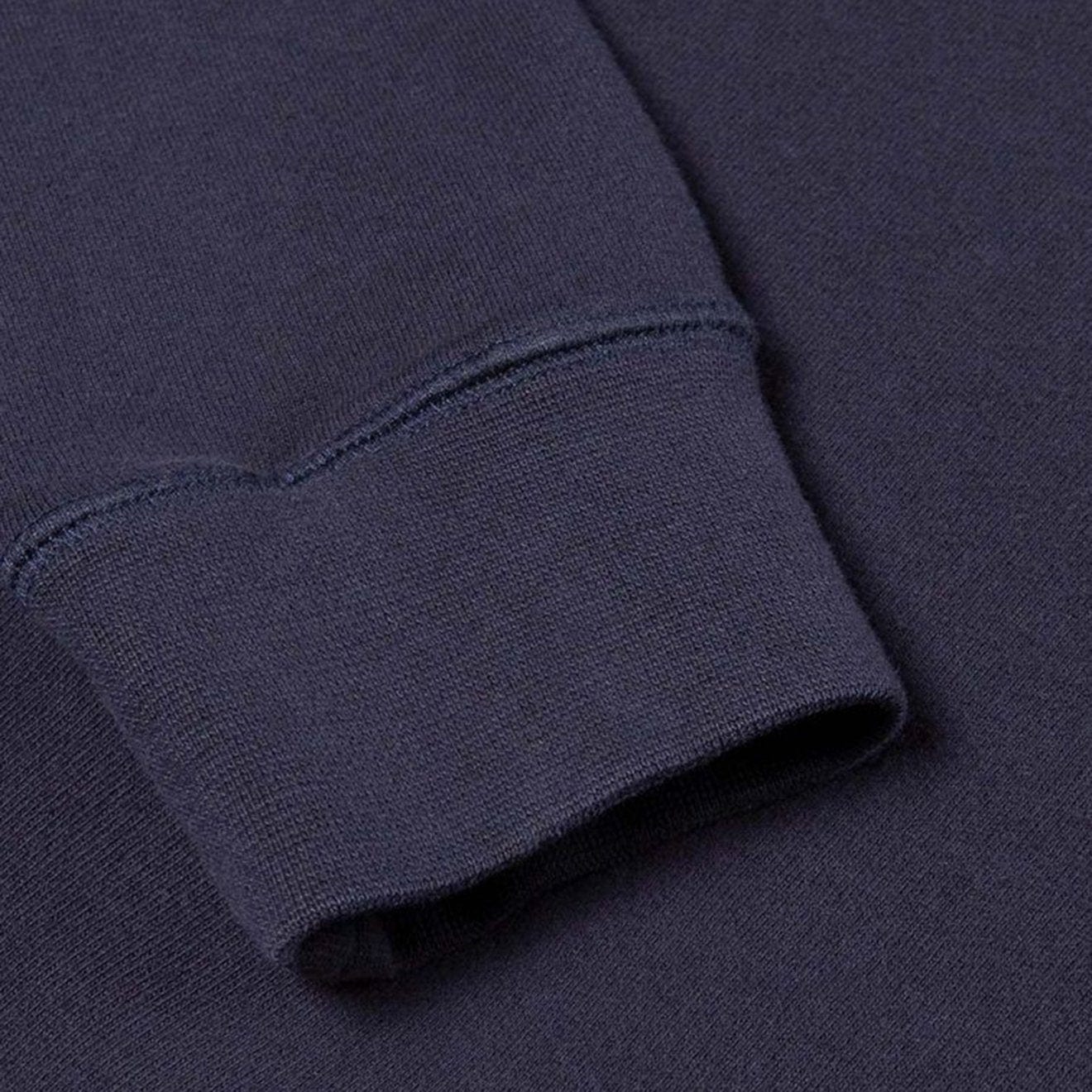Sunspel Loopback Sweatshirt Navy - Image 3