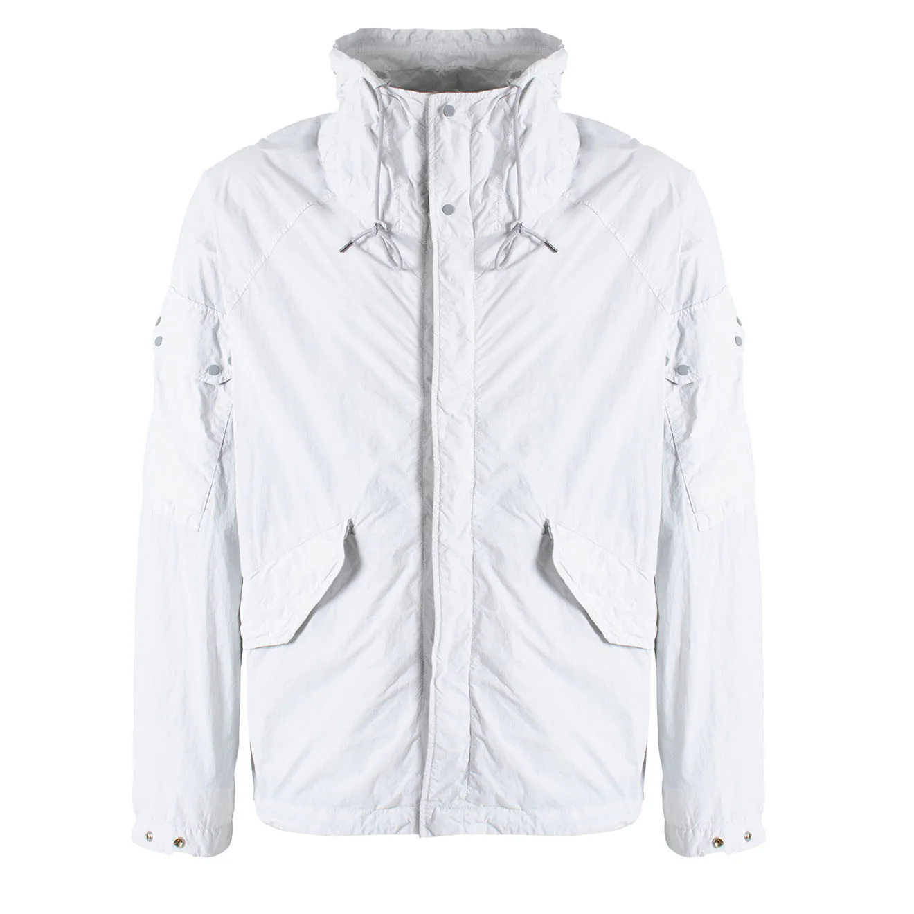 Ten C Hooded Mid Layer Grey Microchip