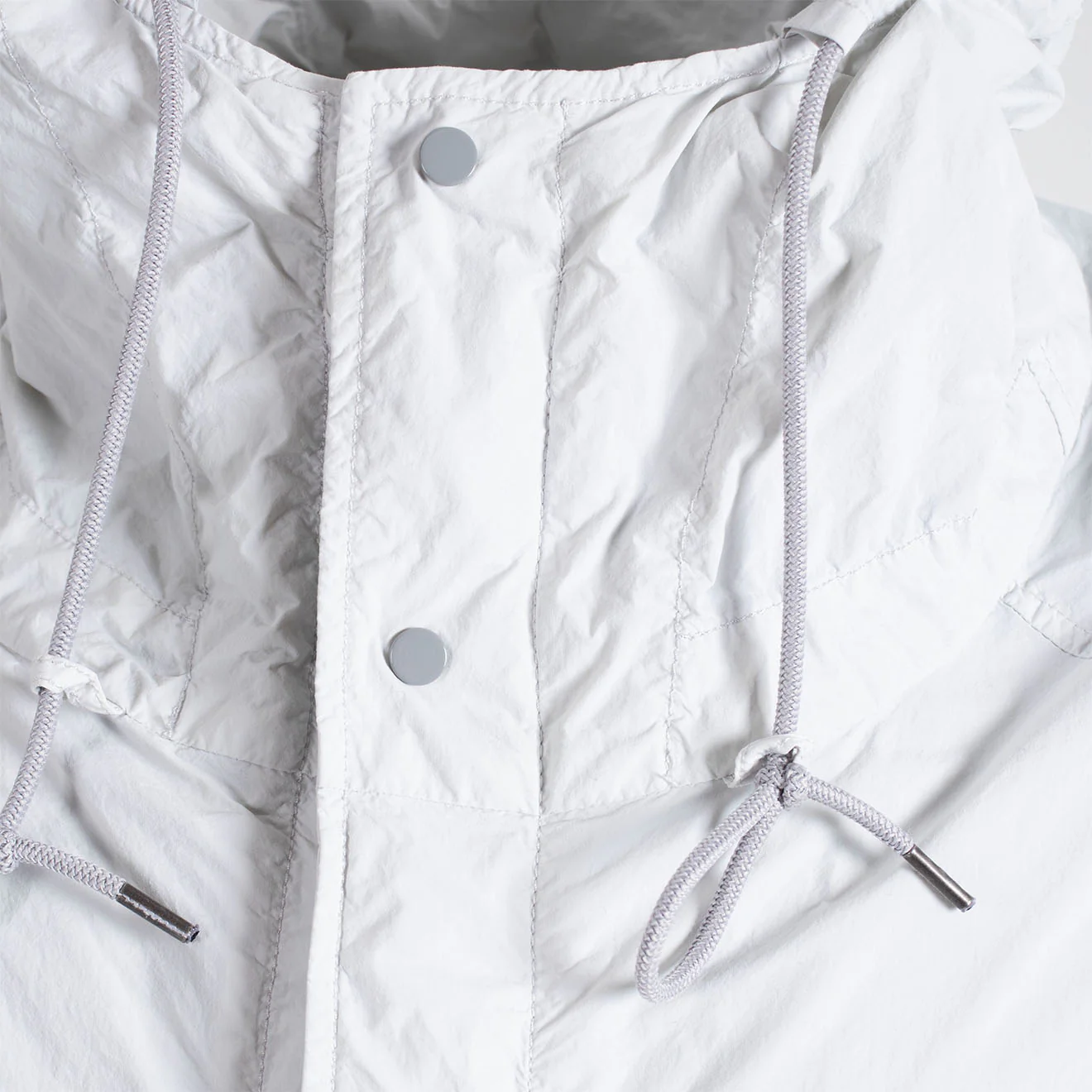 Ten C Hooded Mid Layer Grey Microchip - Image 4