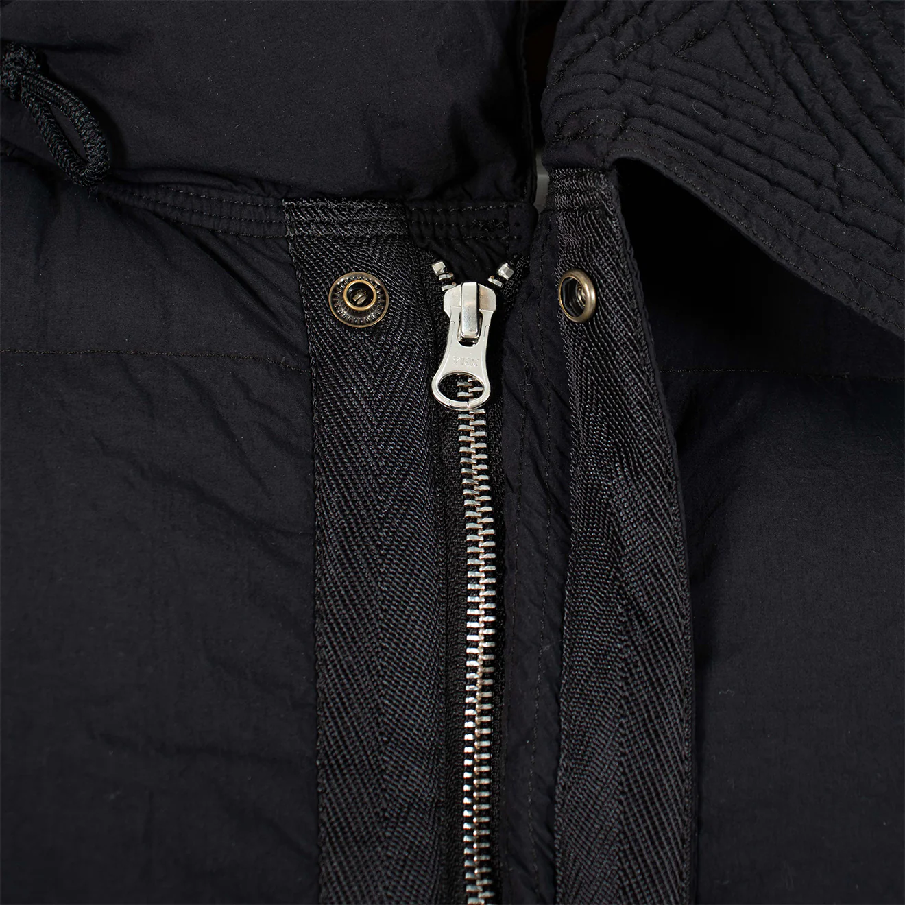 Ten C Hooded Quilt Articdown Parka Black - Image 5