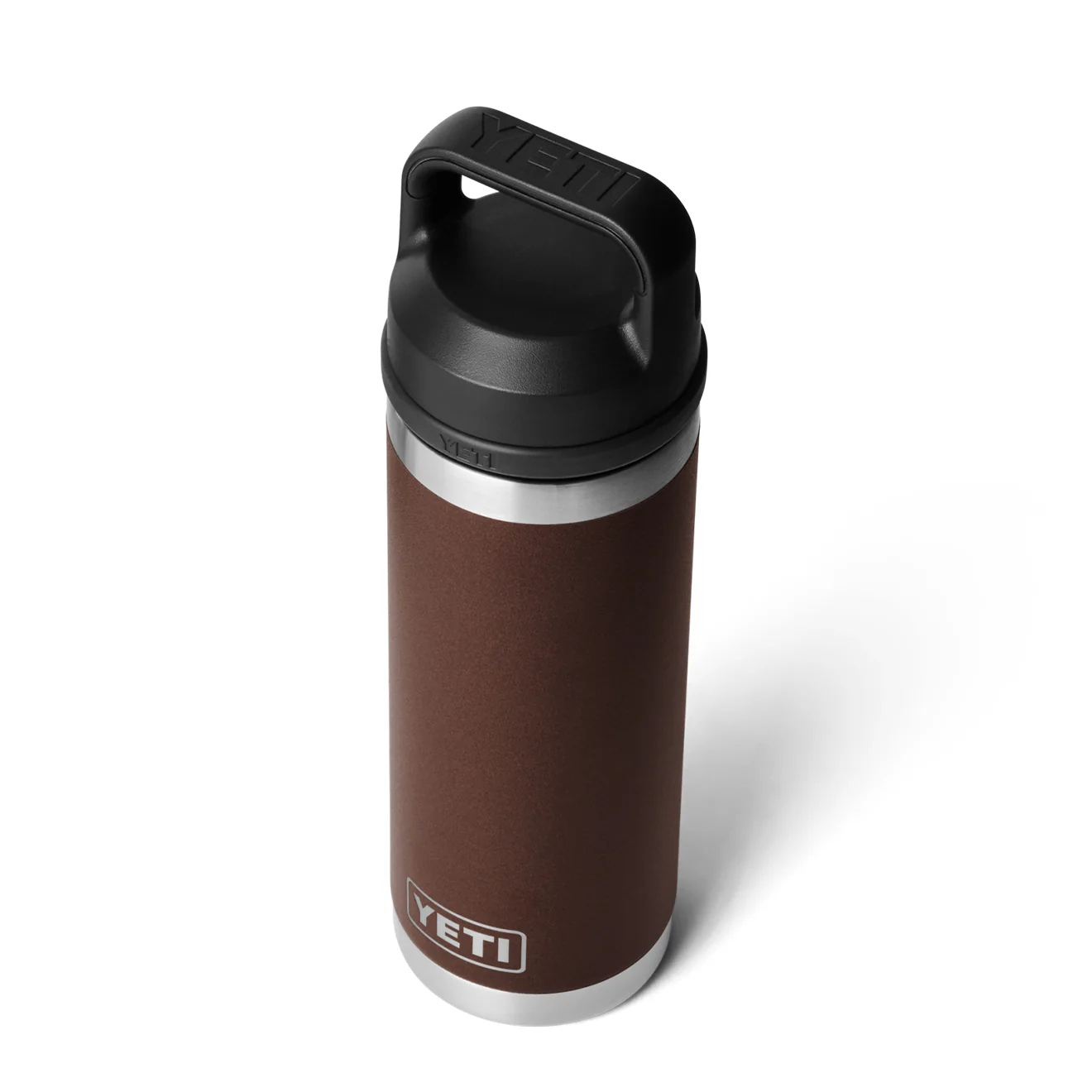 YETI Rambler 18oz Bottle Chug Wetlands Brown - Image 3