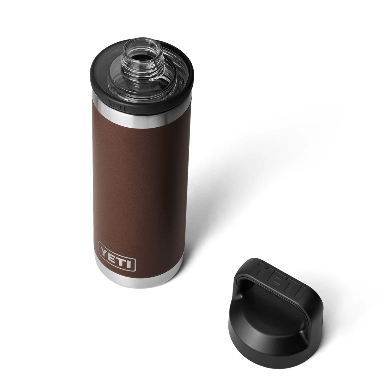 YETI Rambler 18oz Bottle Chug Wetlands Brown - Image 4