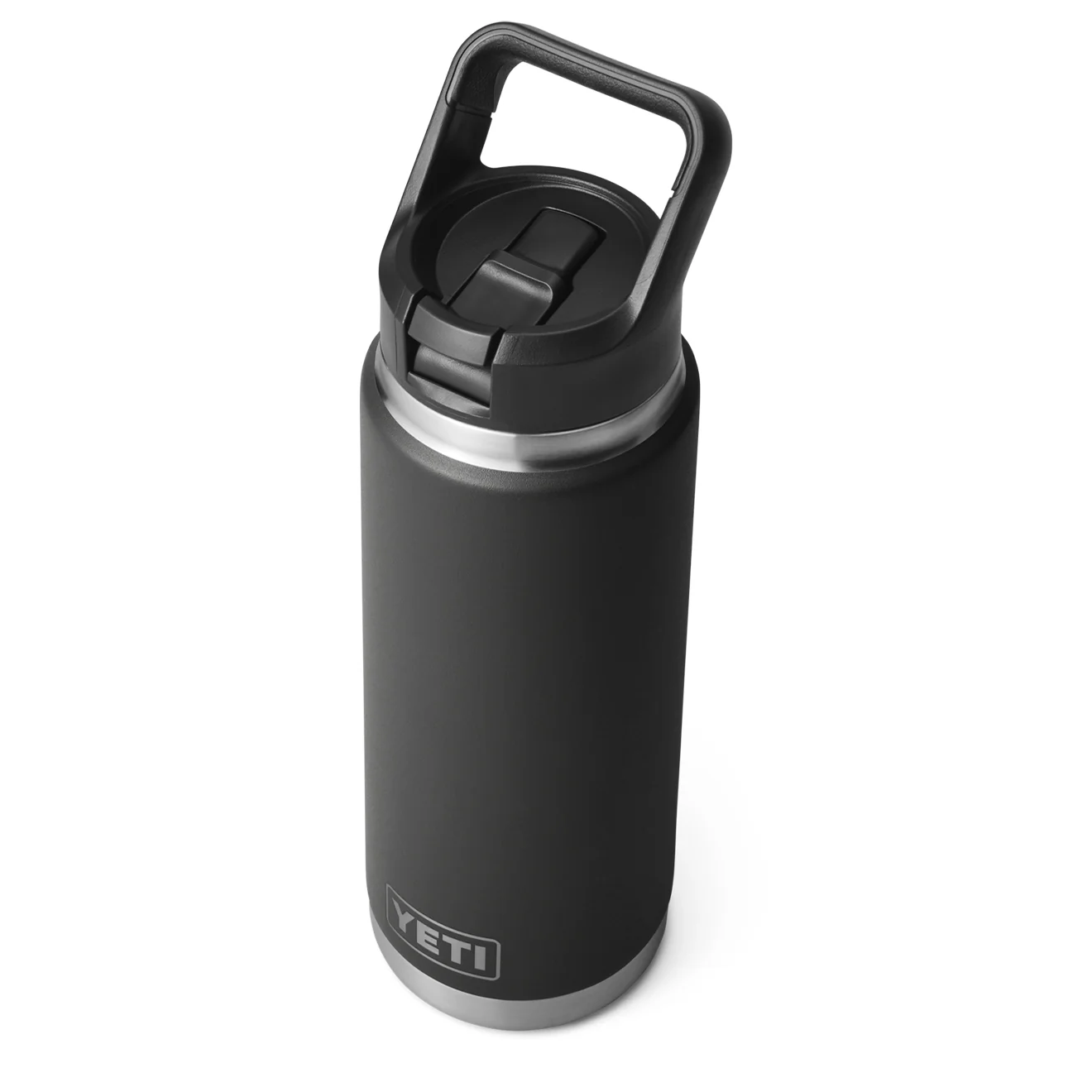 YETI Rambler 26oz Straw Bottle Black - Image 3