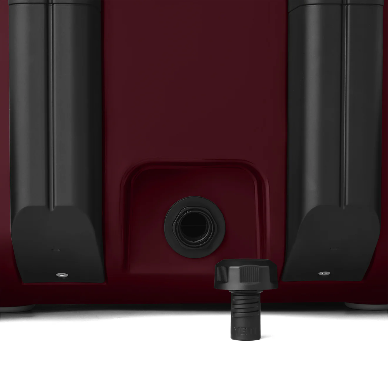 YETI Roadie 32 Wheeled Cool Box Wild Vine Red - Image 3